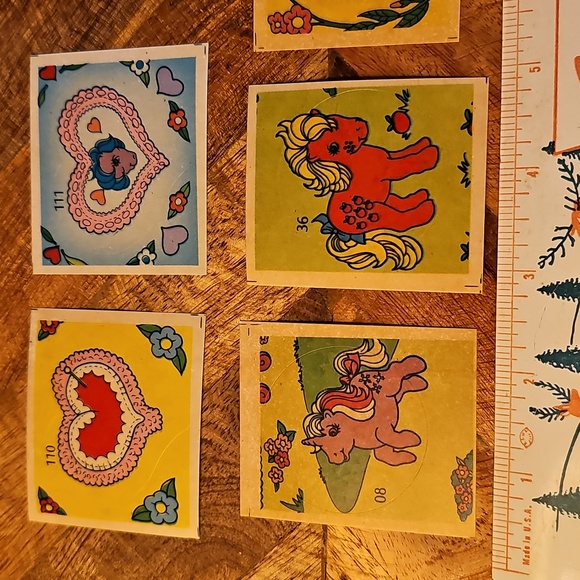 Vintage My Little Pony Reyauca Collectible Stickers Album MLP - Picture 4 of 10